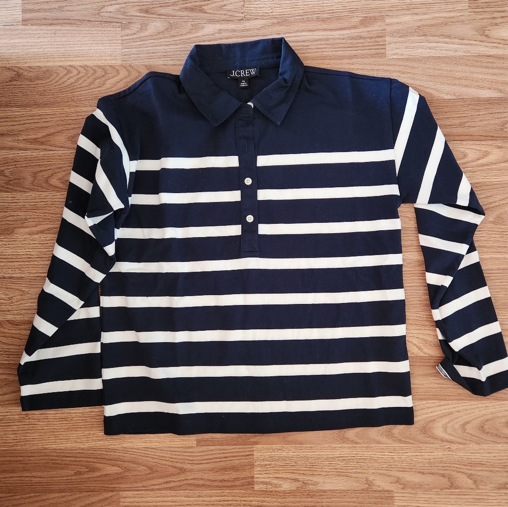 J.Crew striped long sleeve